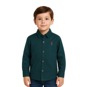Premium Kids Polo Dress Shirt