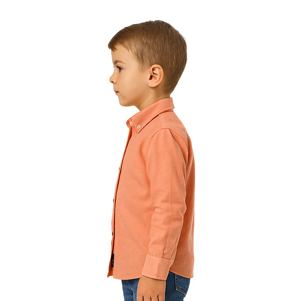 Premium Kids Polo Dress Shirt - Image 8