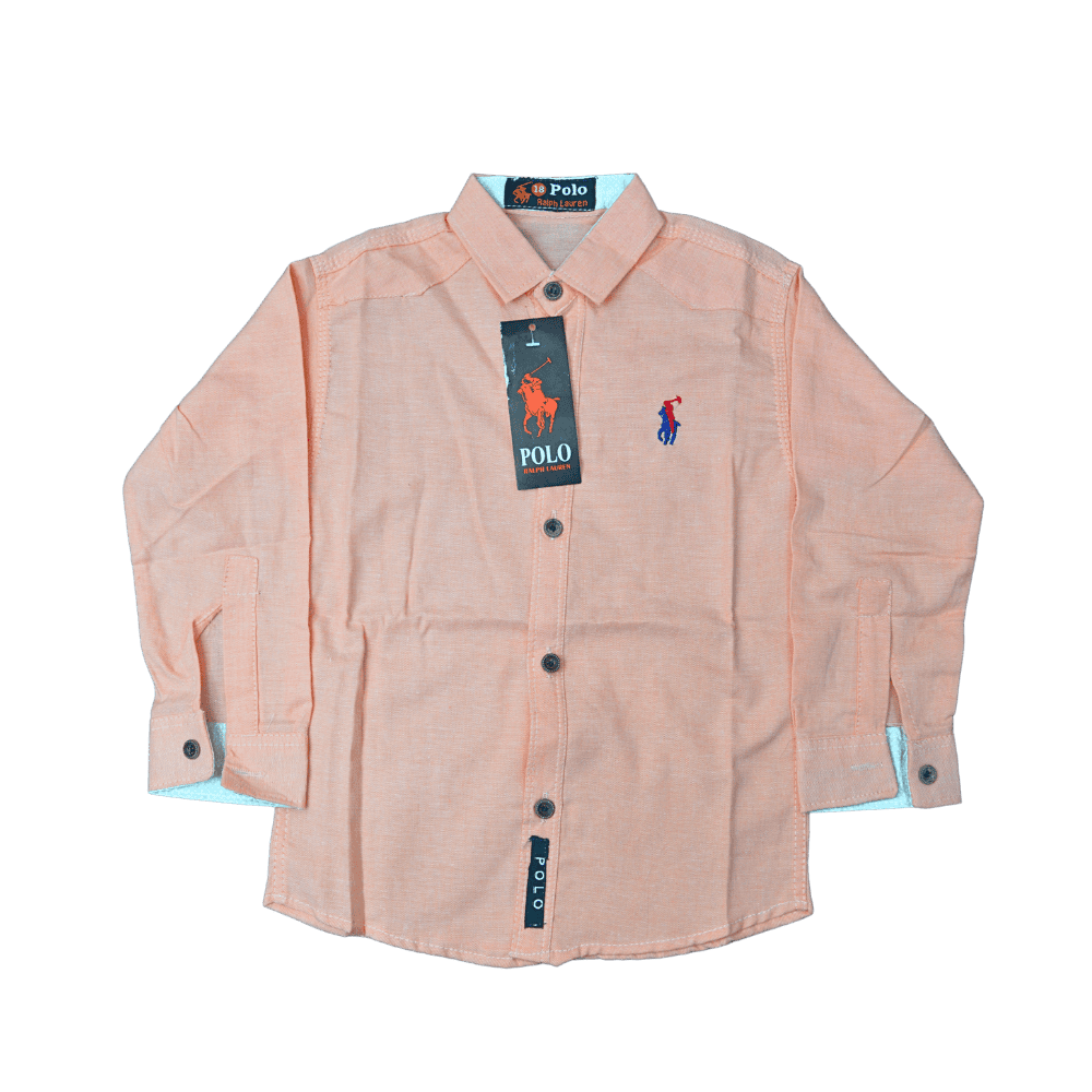 Premium Kids Polo Dress Shirt