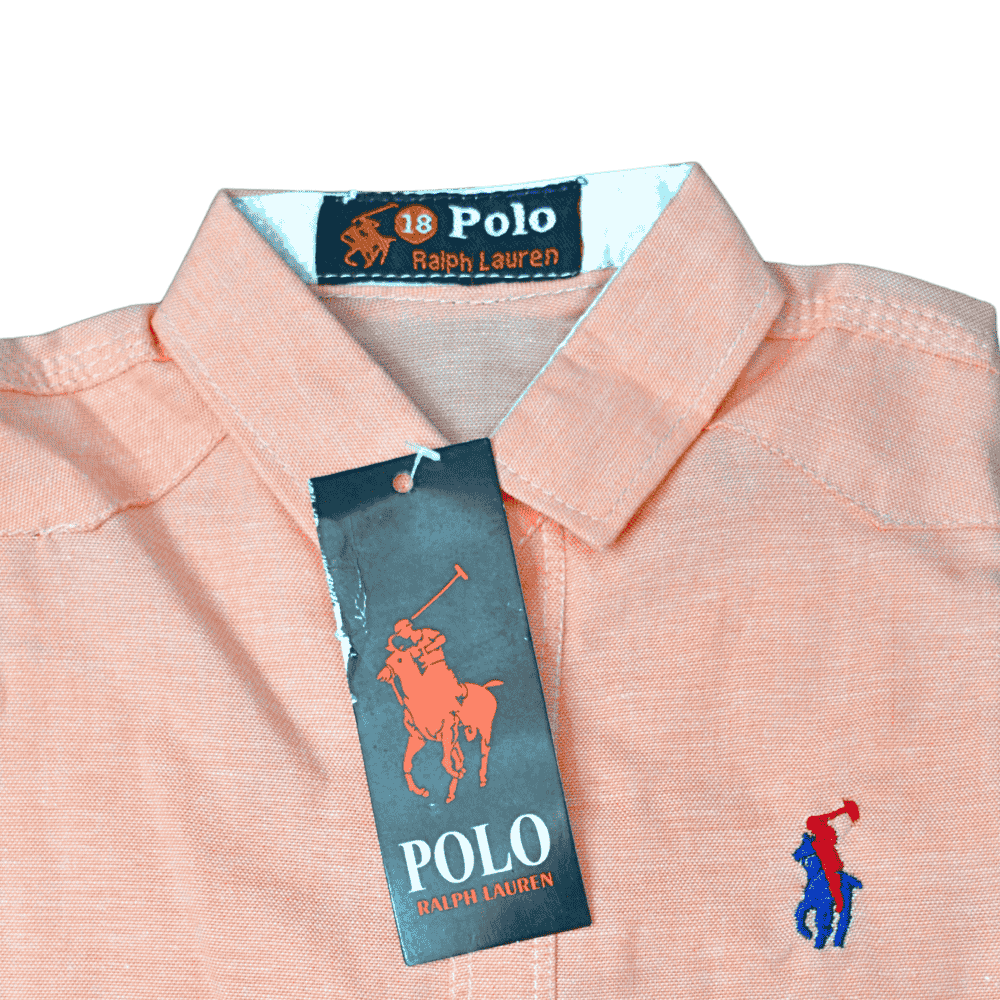 Premium Kids Polo Dress Shirt - Image 5