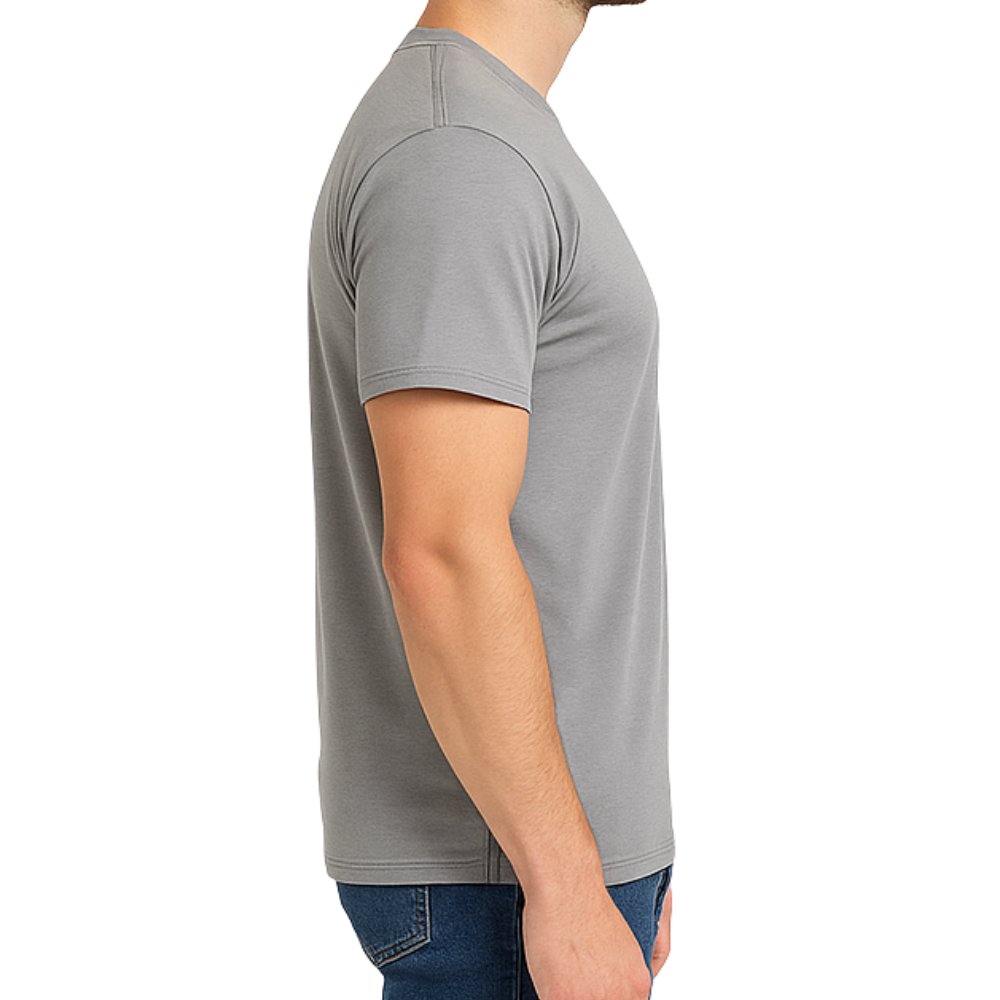 Men’s Casual “NOW BODY” Printed T-Shirt - Image 2