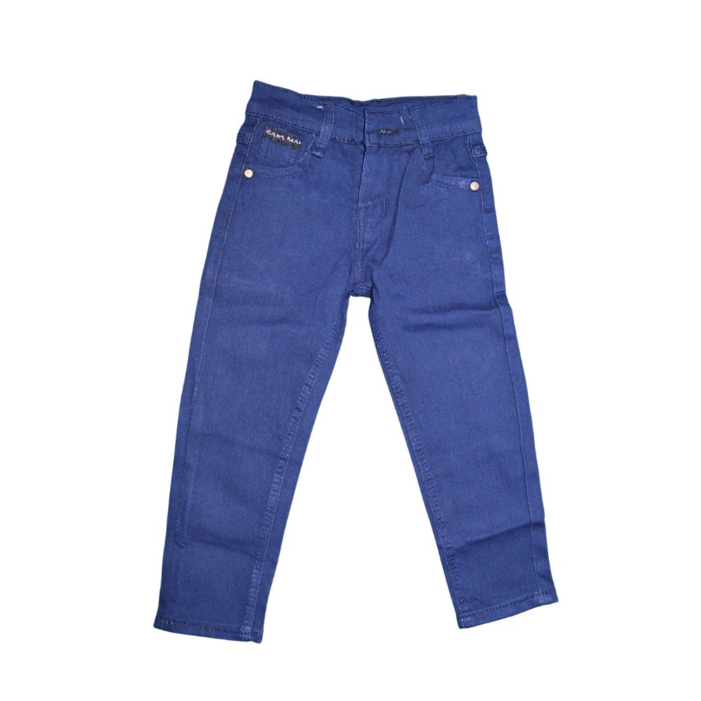 Blue Premium Jeans for Kids (2–4 Years) – Comfortable & Stylish Kids Pants