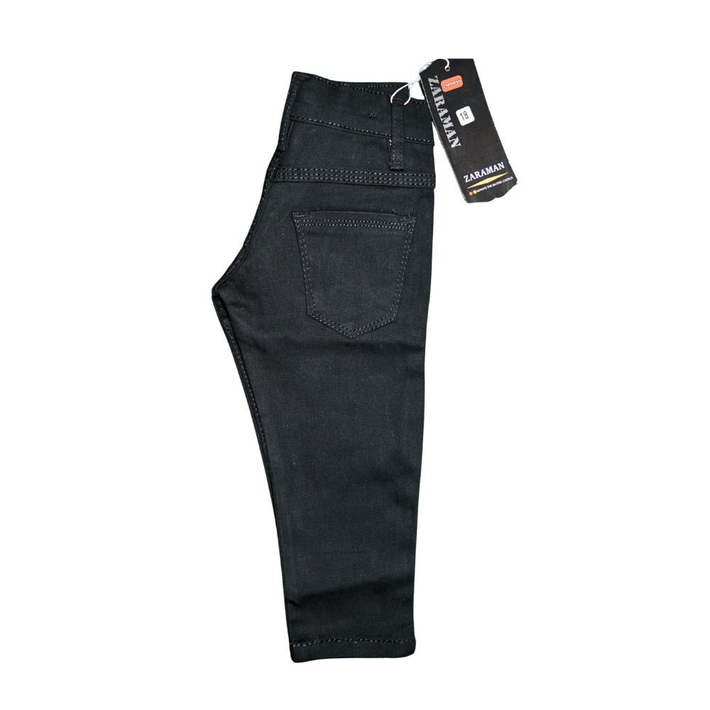 Black Premium Jeans for Boys (2–4 Years) – Stylish & Comfortable Pants - Image 4