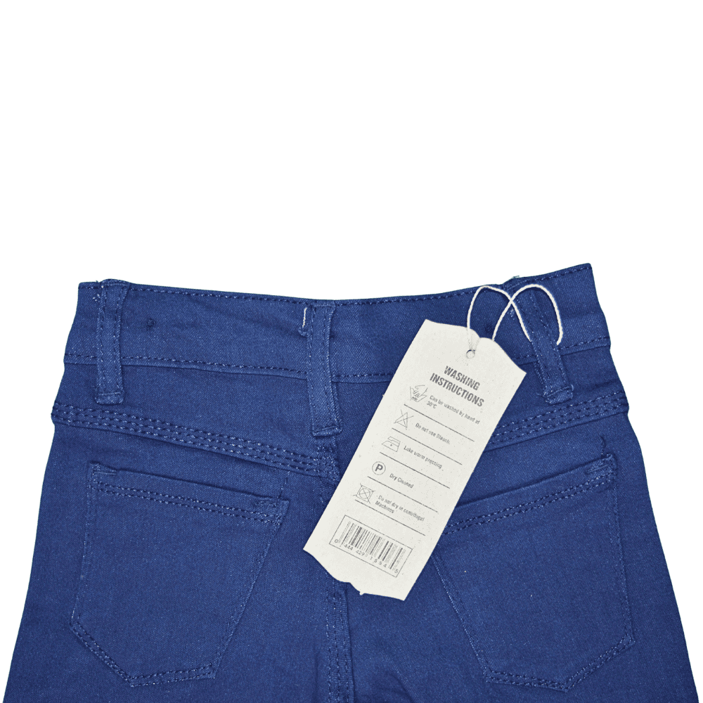 Blue Premium Jeans for Kids (2–4 Years) – Comfortable & Stylish Kids Pants - Image 3