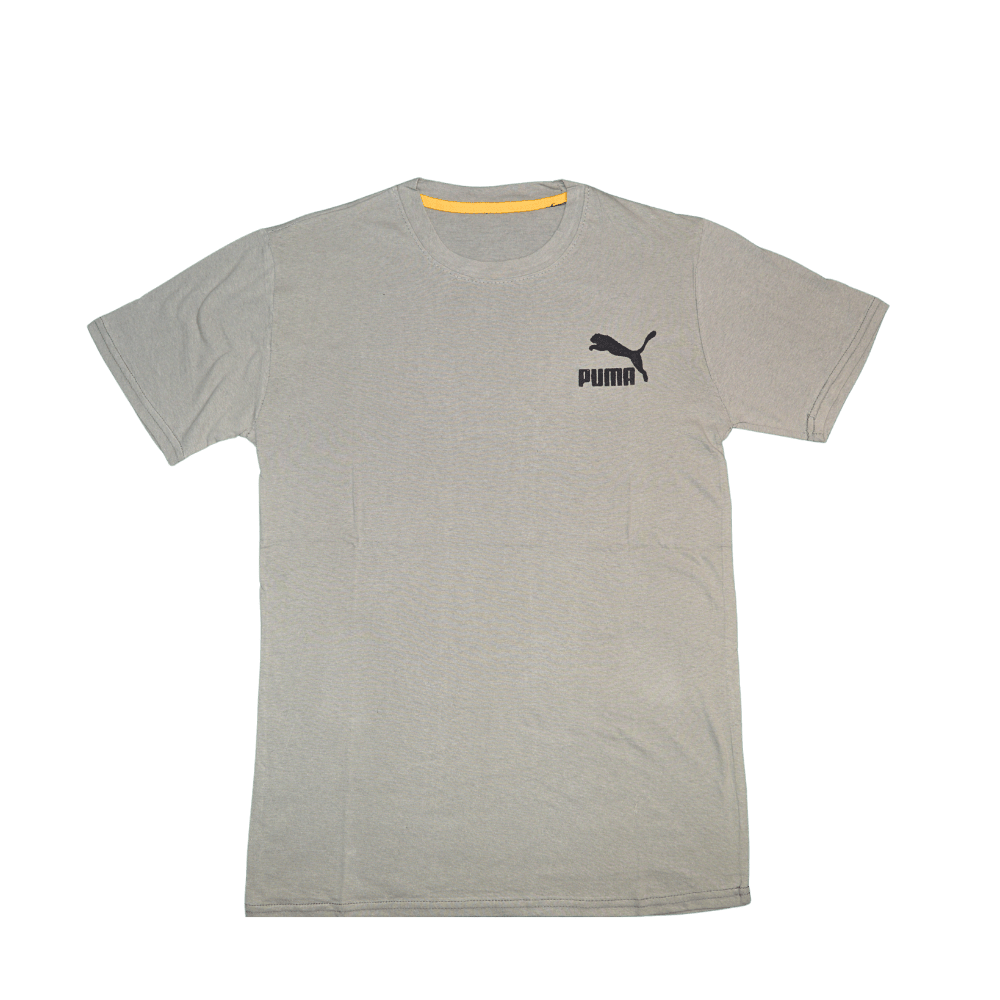 PUMA Men's Medium Size Premium Gray T-Shirt