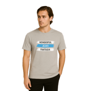 Wonderful Jeans Fantasia Medium T-Shirt for Men – Premium Cotton