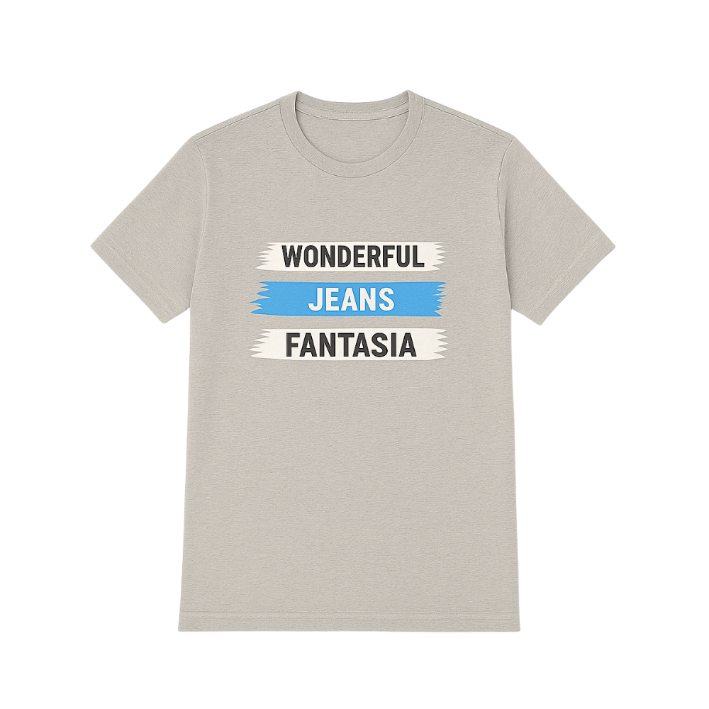 Wonderful Jeans Fantasia Medium T-Shirt for Men – Premium Cotton - Image 2