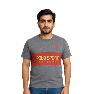 Polo Sport Ralph Lauren Men’s Grey T-Shirt Premium Wear